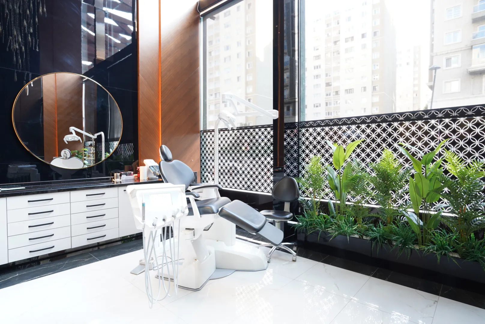 Ground floor clinic entrance